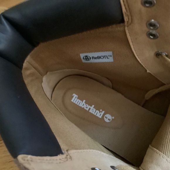 Timberland  Women’s Leather Water Resistant Lace Up Boots Wheat SZ 11 NWOT - Picture 14 of 15